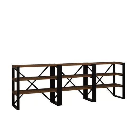 835PUQ3401 Комода Prof - Walnut, Black