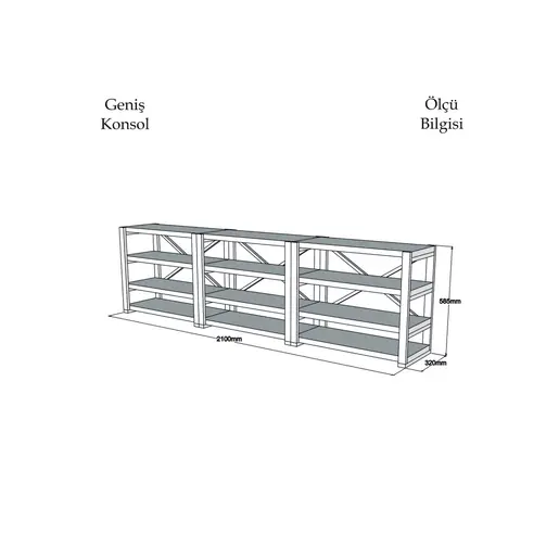 835PUQ3401 Комода Prof - Walnut, Black