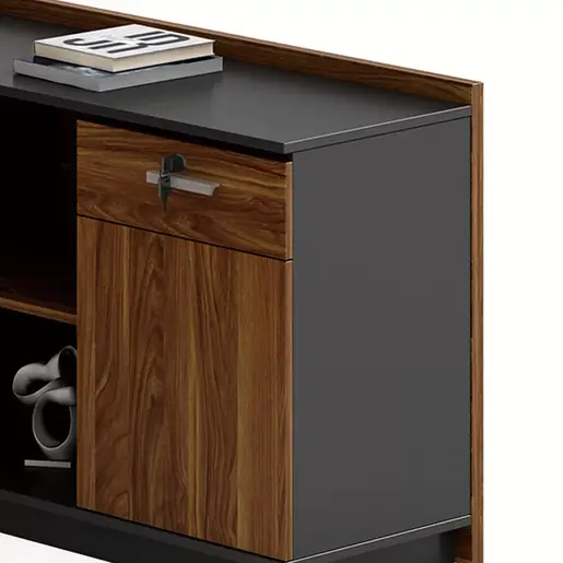 246-000004 Биро десен агол Оскар 200x180x76cm