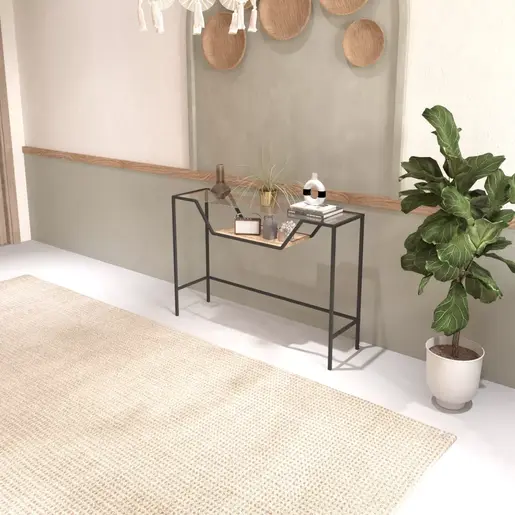 706CLN1187 Комода Lala - Black, Glass