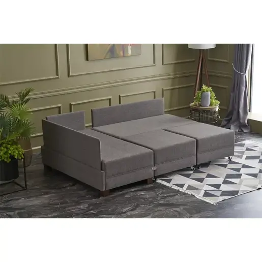 825BLC1001 Аголна гарнитура Stockharis кафеава лев агол