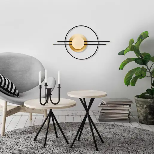 414LRC1222 Ѕидна ламба L1222 - Black