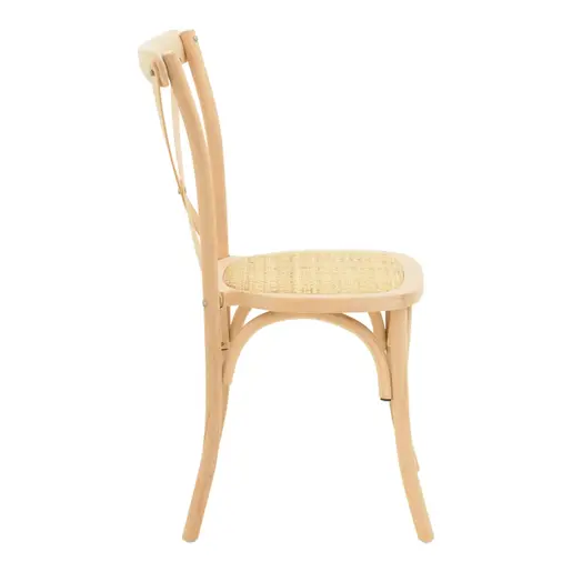 263-000056 Dylon столица стаклива бука-ратан седиште