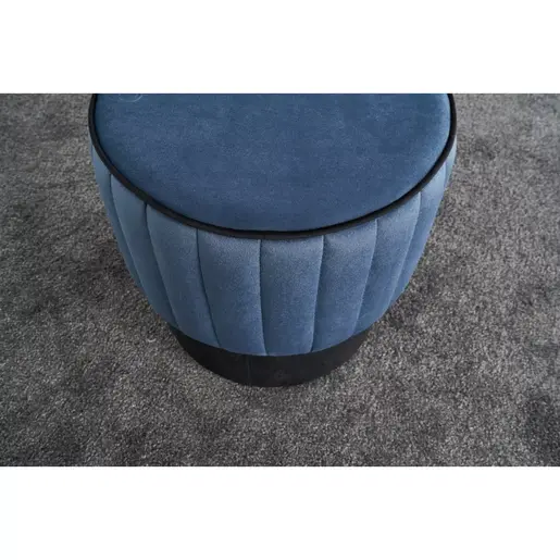 825BLC1644 Табуретка Rose Puf - Blue