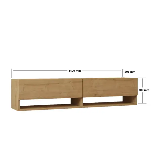 495SSE1604 Тв комода Arges - Sapphire Oak