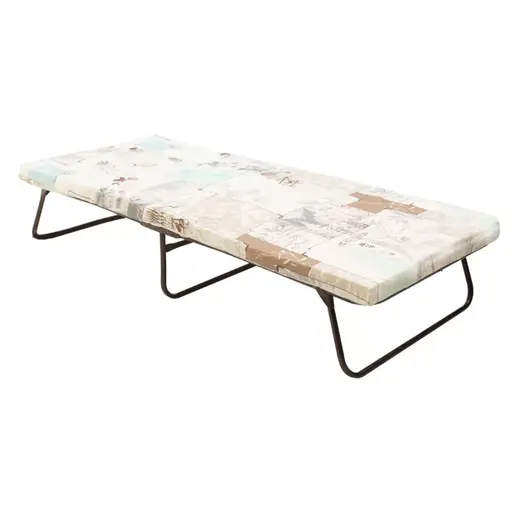 243-000011 Кревет единечен Xander метален со летви 10см душек 182x80см.