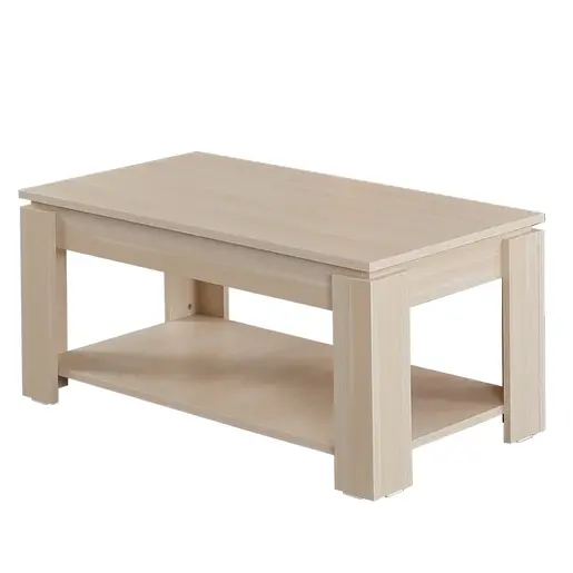 801CMY2818 Клуб маса Shelf - Light Oak