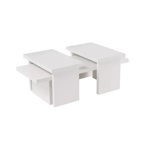 241NRD1219 Клуб маса Sanctuary - Wood White