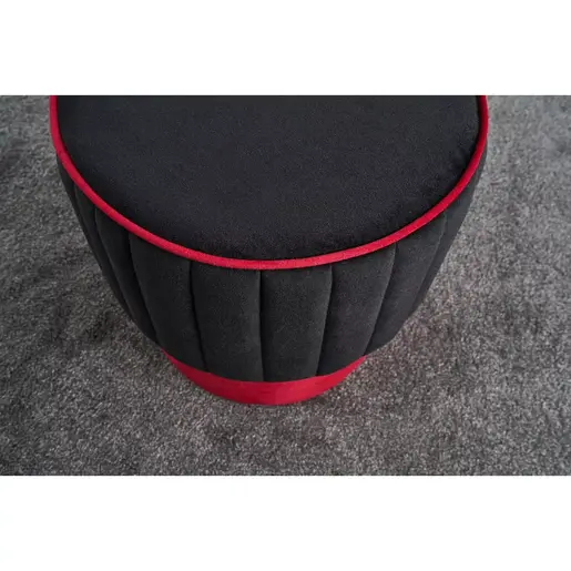 825BLC1645 Табуретка Rose Puf - Black
