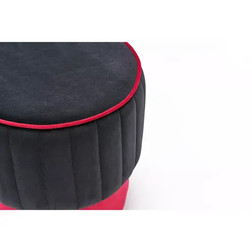 825BLC1645 Табуретка Rose Puf - Black