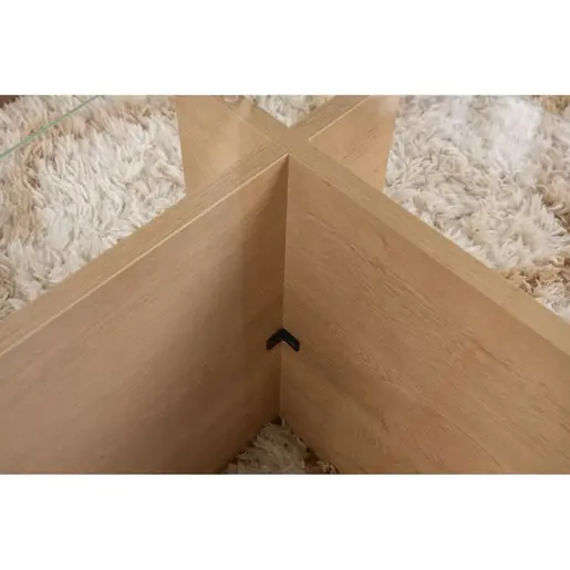 353NRD1109 Клуб маса Vetrino - Honey Oak