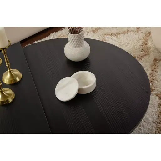 563NRD1902 Клуб маса Orion - Wood Black