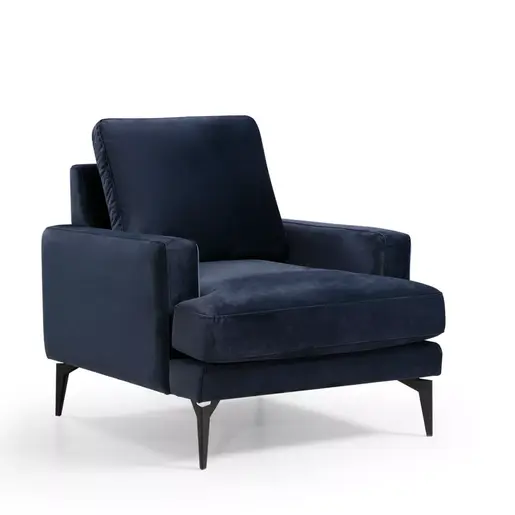 560ARE1703 Фотеља Papira Armchair - Navy Blue