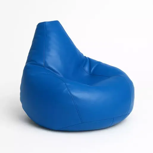 535PFT1170 Bean Bag Deri Armut - Blue