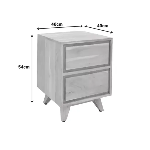 376-000002 Наткасна Emira натурал 40x40x54cm