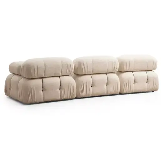 560ARE1438 Аголна фотеља Pengolodh Cream-Brown