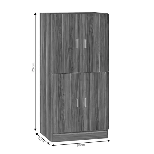 249-000031 Чевларник FELICITY за 18 пара чевли – орев – 60x32x127cm