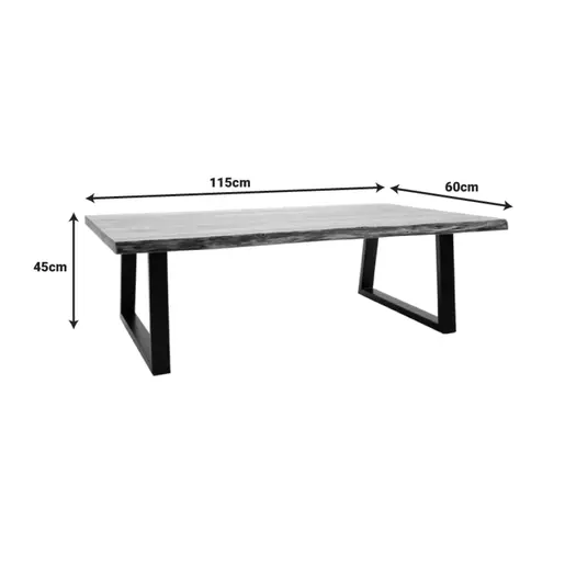 372-000008 Клуб маса Miles Slim 115x60x45cm