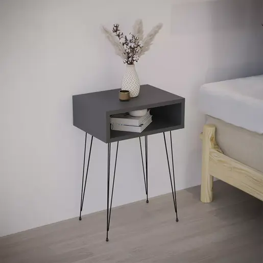 321-000115 Naida наткасна антрацит-црн метал