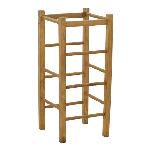 319-000008 Конструкција за барски стол Bodier без потпирач 35x35x78см – боја орев