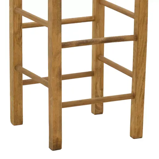 319-000008 Конструкција за барски стол Bodier без потпирач 35x35x78см – боја орев