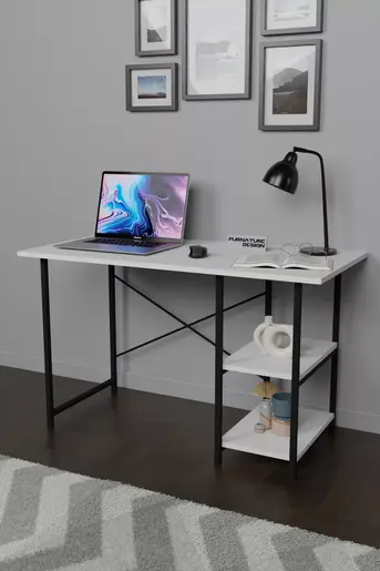 FD-60120SD-002 Биро Duomo Бела