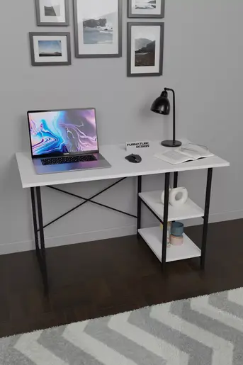 FD-60120SD-002 Биро Duomo Бела