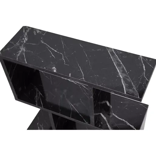 854KLN4725 Помошна масичка Life - Black, Marble