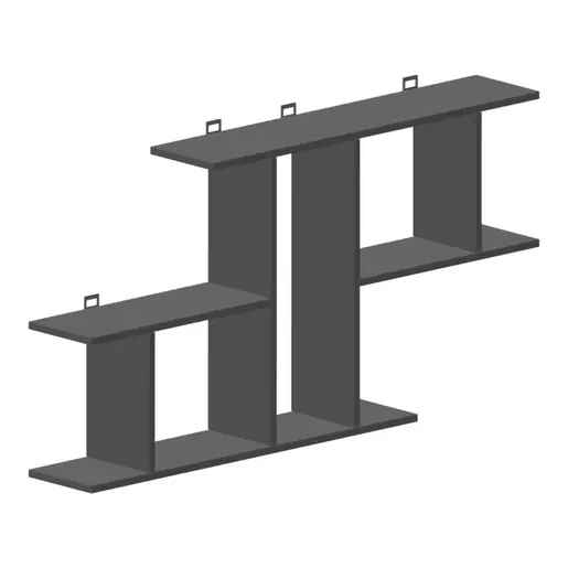 361-000088 Vertoura ѕидна полица темно сива