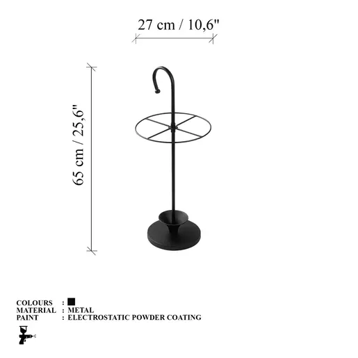 247HFM1220 Држач за чадор Şemsiye-A - 002