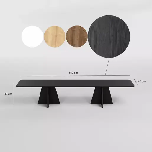 552NOS2478 ТВ Комода Mushroom - Black