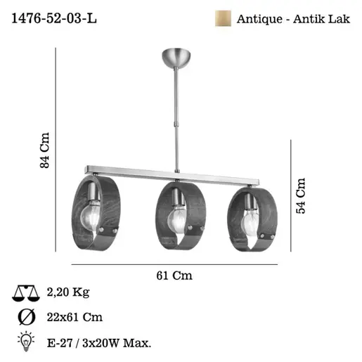 341LCA1160 Лустер Manya - 52-03-L