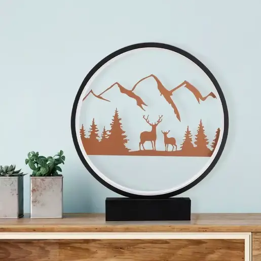 526SHD1131 Столна ламба LUNARIA