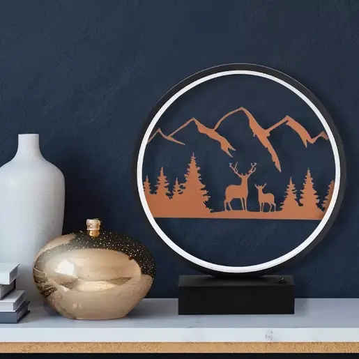 526SHD1131 Столна ламба LUNARIA