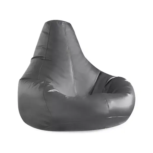 535PFT1168 Bean Bag Deri Armut - Grey
