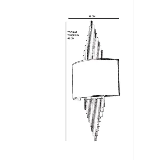152GLV1126 Ѕидна ламба Hande - 8764-4P