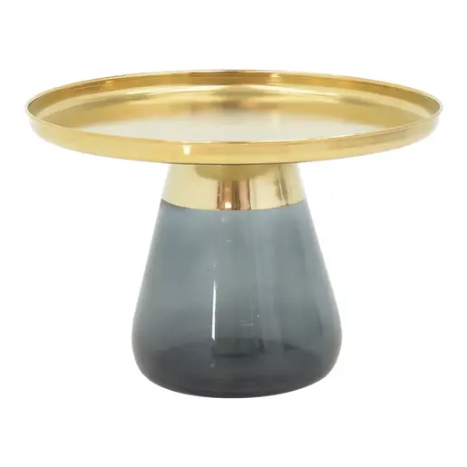 101-000106 Клуб маса Kunlo Inart Црна/Златна