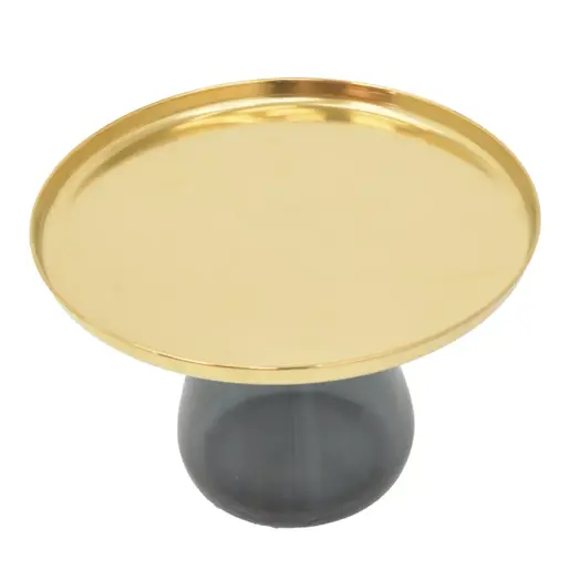 101-000106 Клуб маса Kunlo Inart Црна/Златна