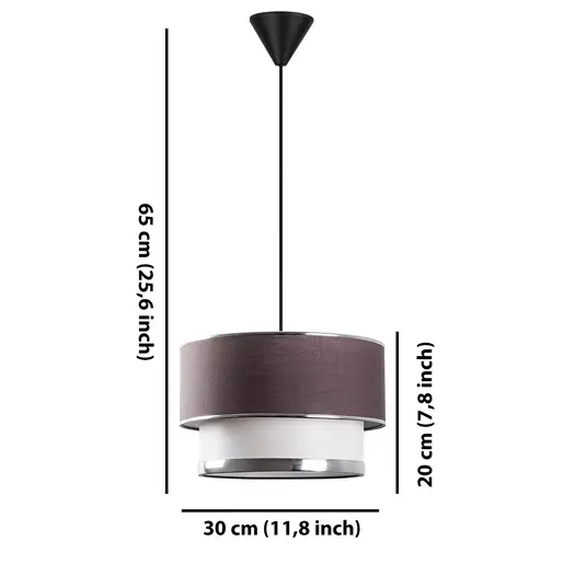 390FLH1816 Лустер Glow Anthracite Silver