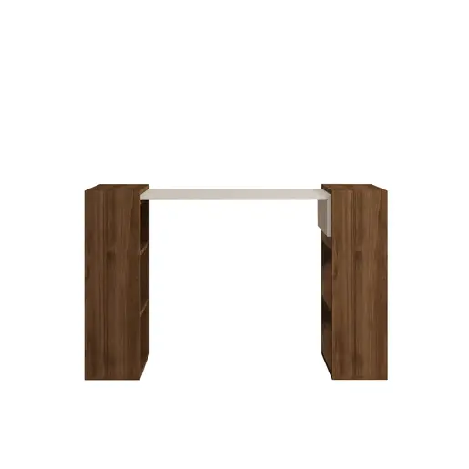 835PUQ3801 Биро Handy - Walnut, White