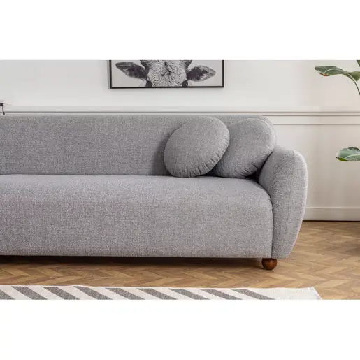 560ARE1196 Аголна гарнитура Eddy Corner (CHL-3R) - Light Grey