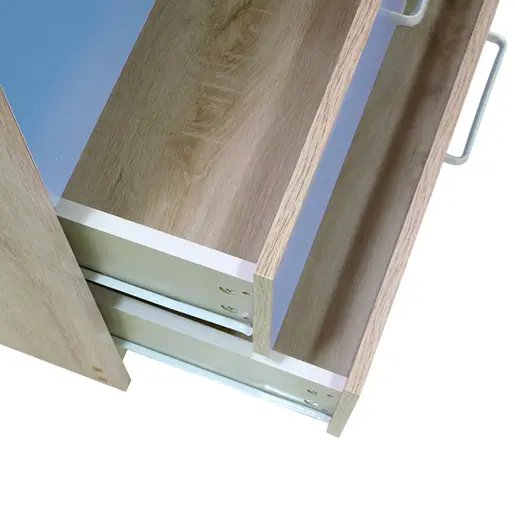 123-000072 Детски плакар Луни со 2 врати и фиоки во бојакастело-сина 81x57x183