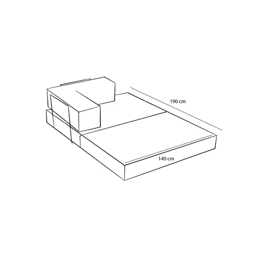 825BLC5230 Аголна гарнитура Comfort - Grey