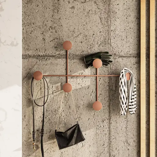 494PYT1141 Метална ѕидна закачалка Dama-C