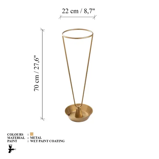 247HFM1227 Држач за чадор Şemsiye - 006