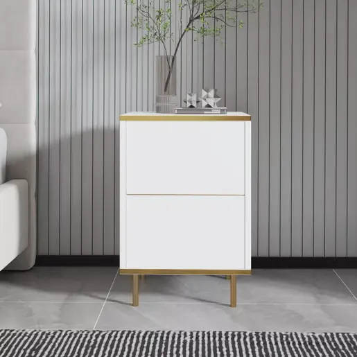 382NRC1805 Наткасна Imaj - White, Gold