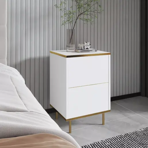 382NRC1805 Наткасна Imaj - White, Gold