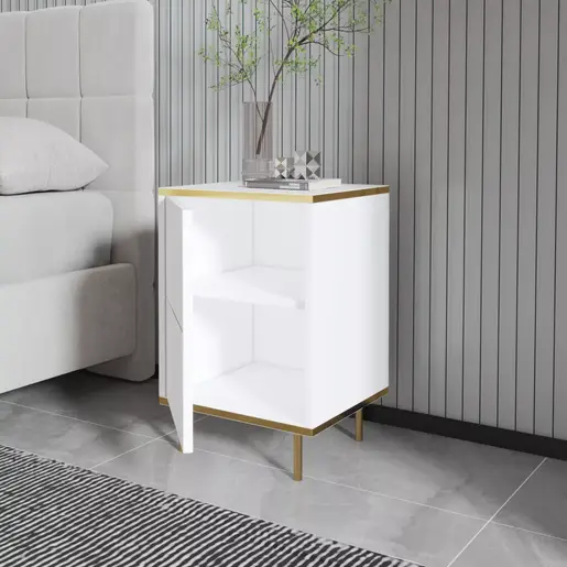 382NRC1805 Наткасна Imaj - White, Gold