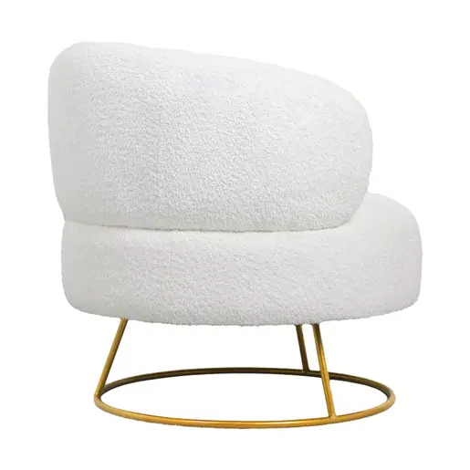 110-000071 Фотелја Connie крем 87x81x81cm