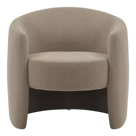 350-000011 Фотелја Barken  ткаенина сива 77x74.5x73cm